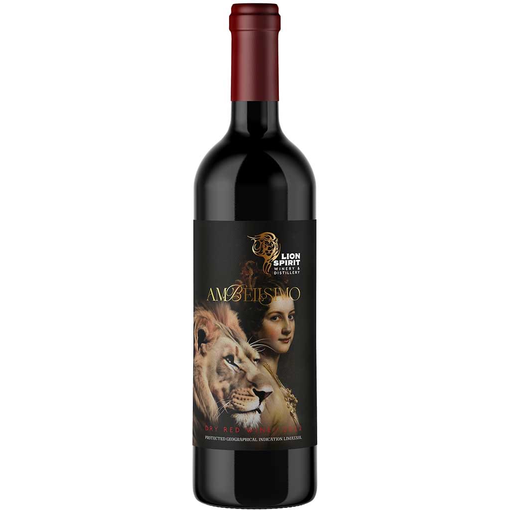 Lambouri Ambelissimo Noir Dry Red Wine 750ml - LION SPIRIT - Duty Free