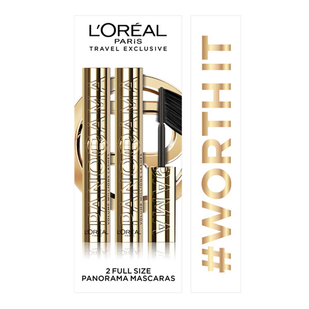 Loreal Paris Volume Million Lashes Panorama Black Mascara Duo Set - LOREAL PARIS - Duty Free