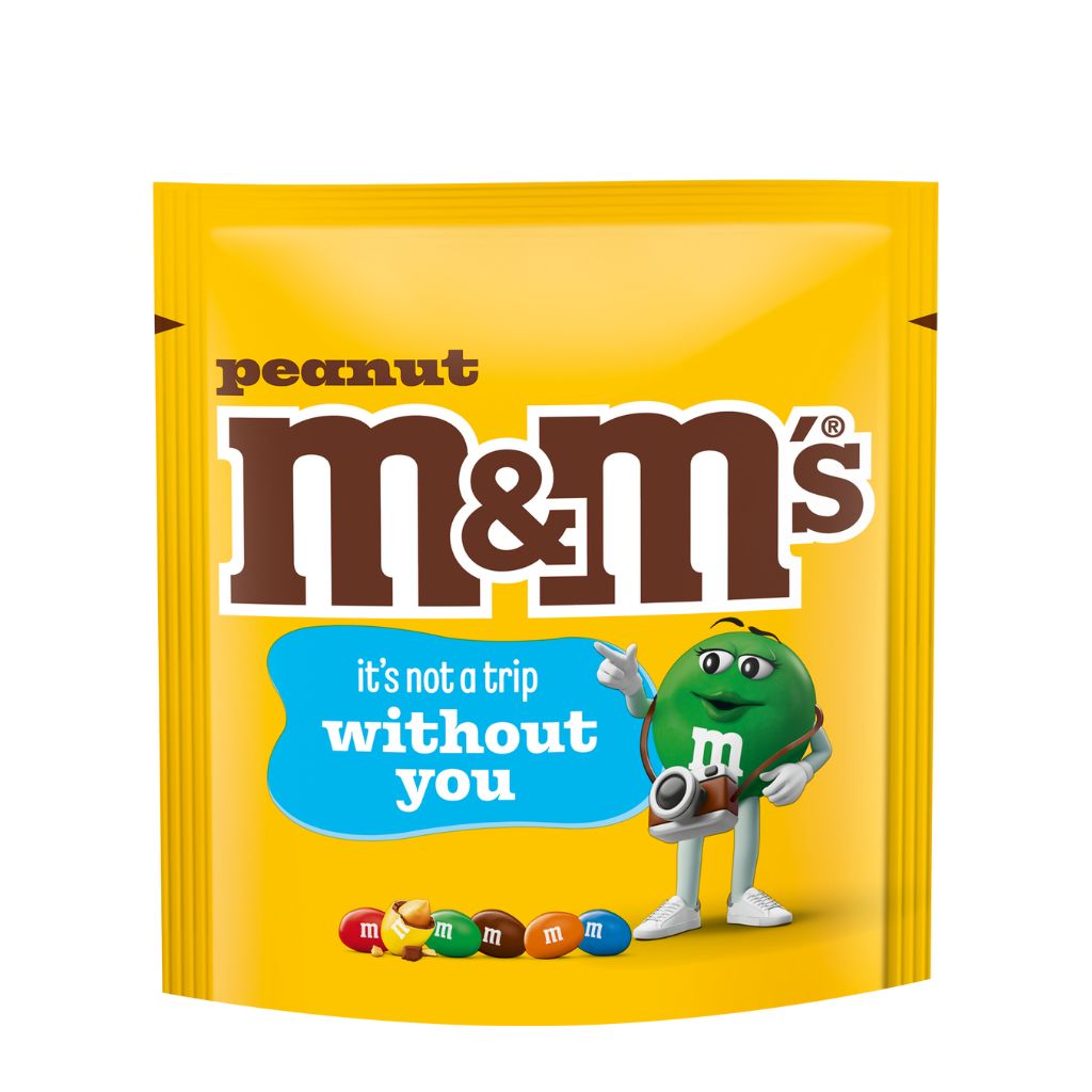 M&ms Peanut Message Pouch 330g - M&M'S - Duty Free