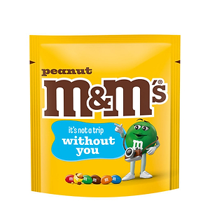M&ms Peanut Message Pouch 330g - M&M'S - Duty Free M&ms Peanut Message Pouch 330g - M&M'S - Duty Free