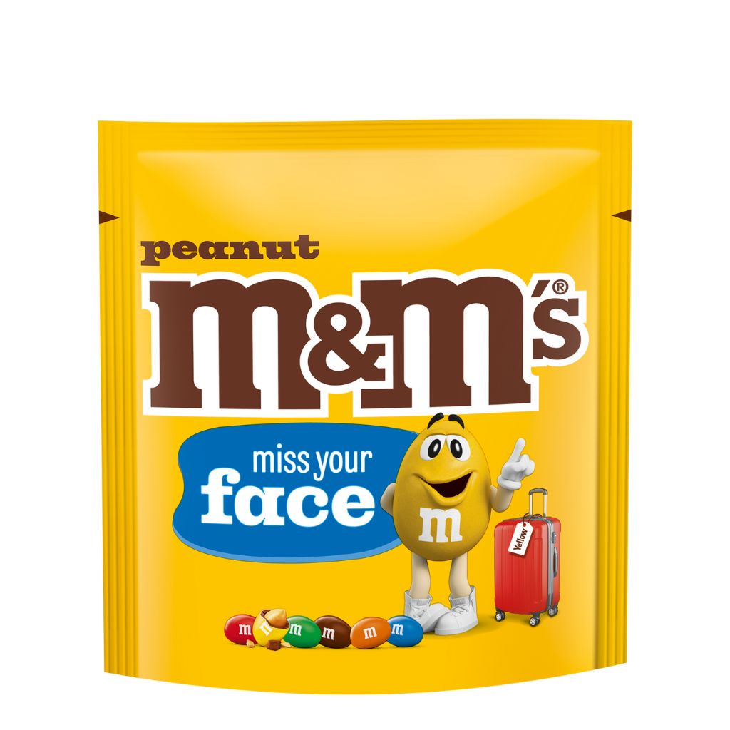 M&ms Peanut Message Pouch 330g - M&M'S - Duty Free