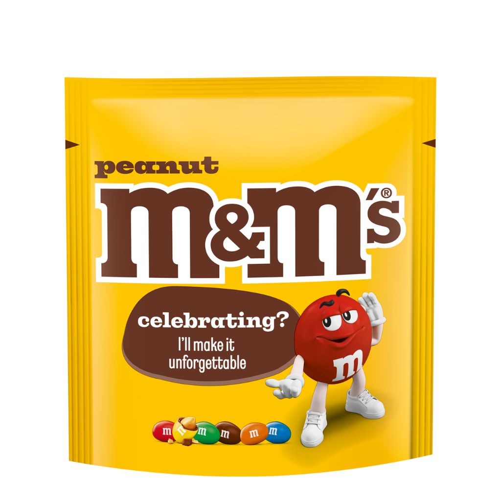 M&ms Peanut Message Pouch 330g - M&M'S - Duty Free
