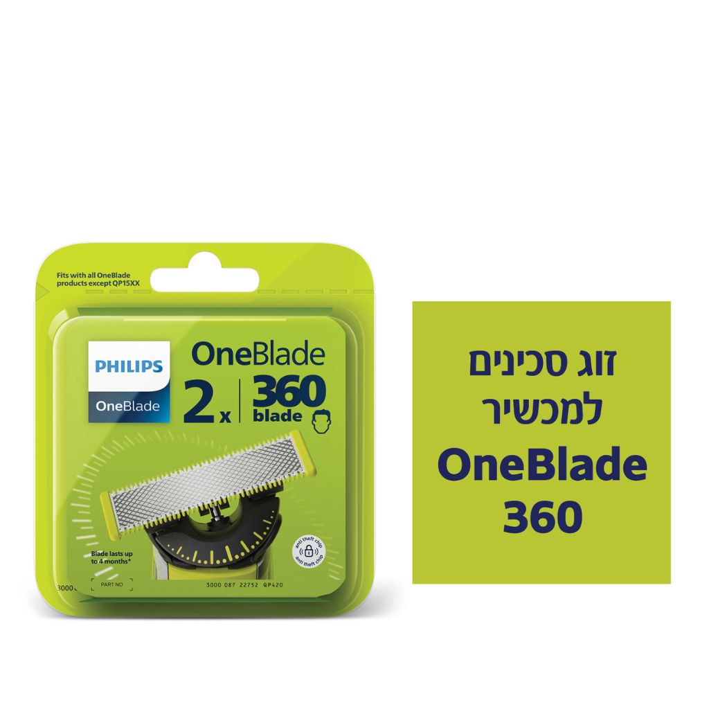 One Blade 2 Heads 360 Face Razors - ONE BLADE - Duty Free