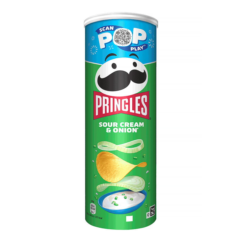 Pringles Sour Cream & Onion 165g - PRINGLES - Duty Free