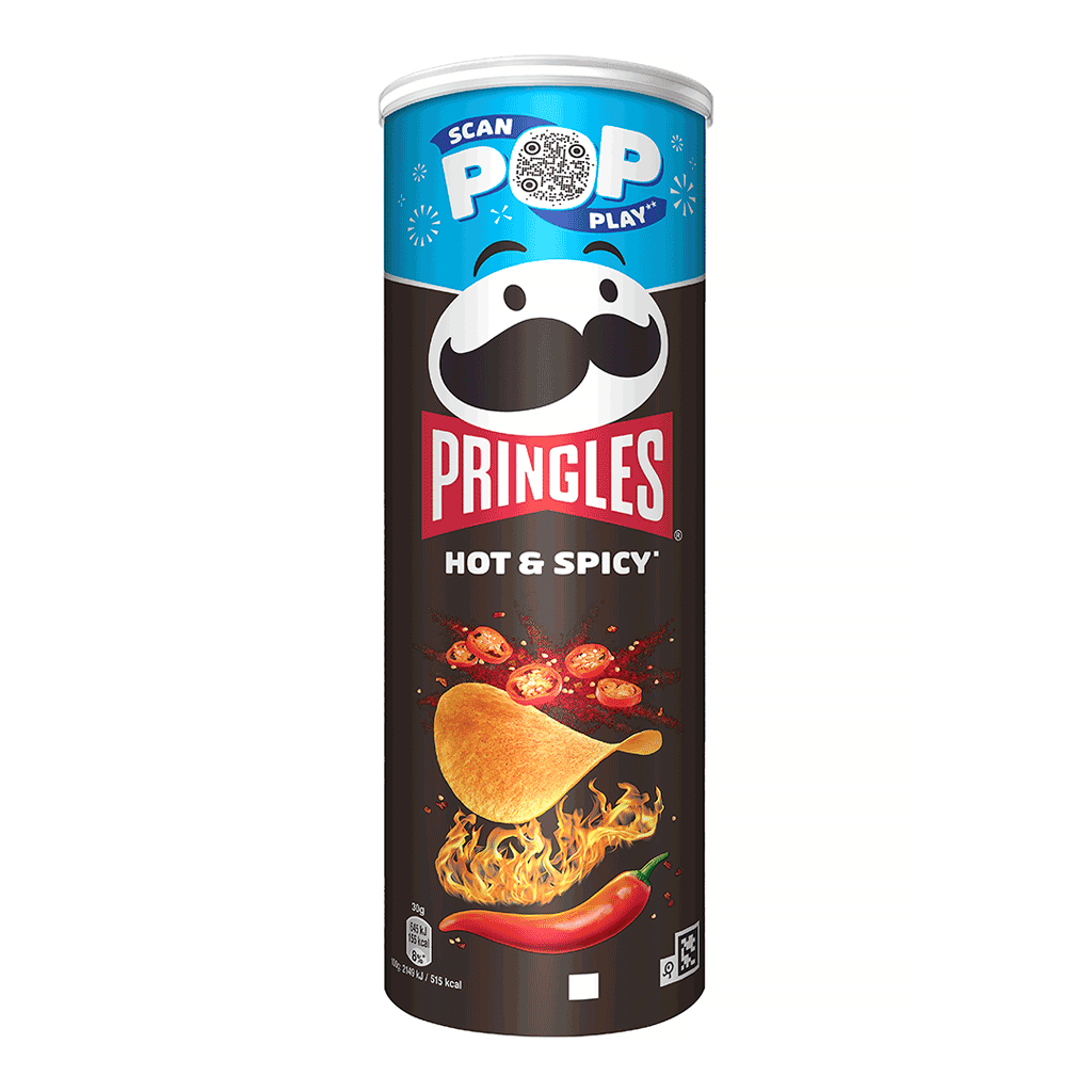 Pringles Hot &amp; Spicy 165g - PRINGLES - Duty Free