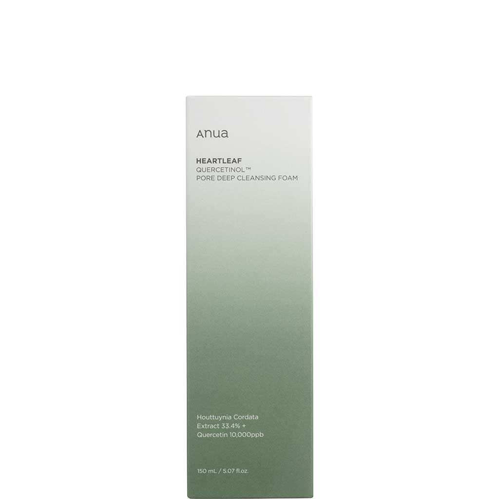 Anua Heartleaf Quercetinol Pore Deep Face Cleansing Foam 150ml - ANUA - Duty Free
