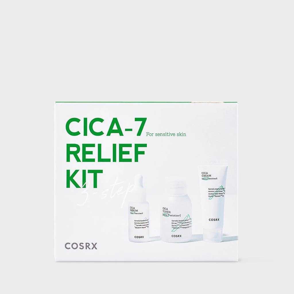 Cosrx Pure Fit Cica-7 Relief 3 Step Set - COSRX - Duty Free