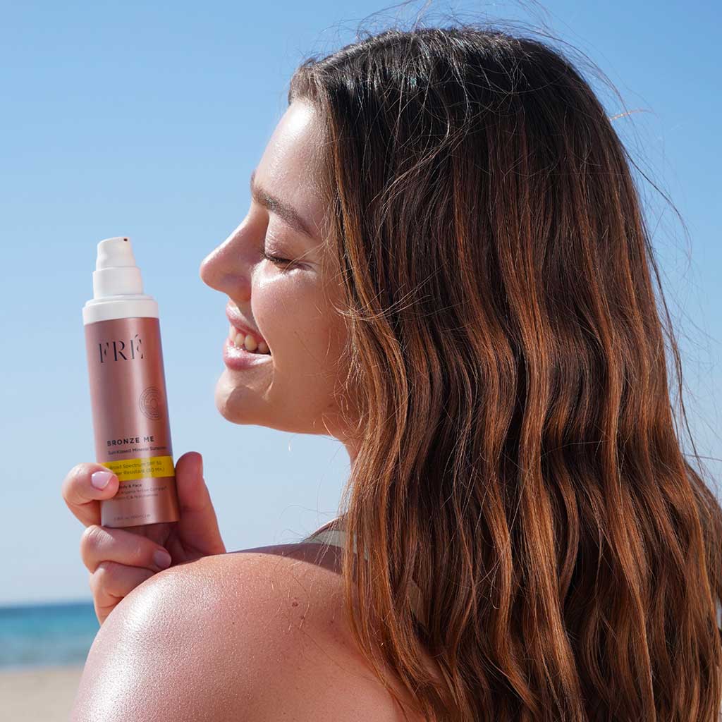 Fre' Bronze Me Sun-kissed Mineral Sunscreen 100ml - FRE' - Duty Free