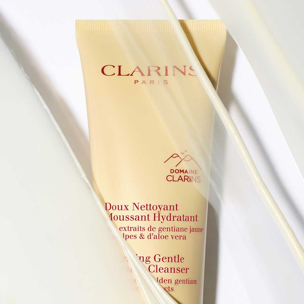 Clarins Cleansing Range Hydrating Gentle Face Cleansing Foam 125ml - CLARINS - Duty Free