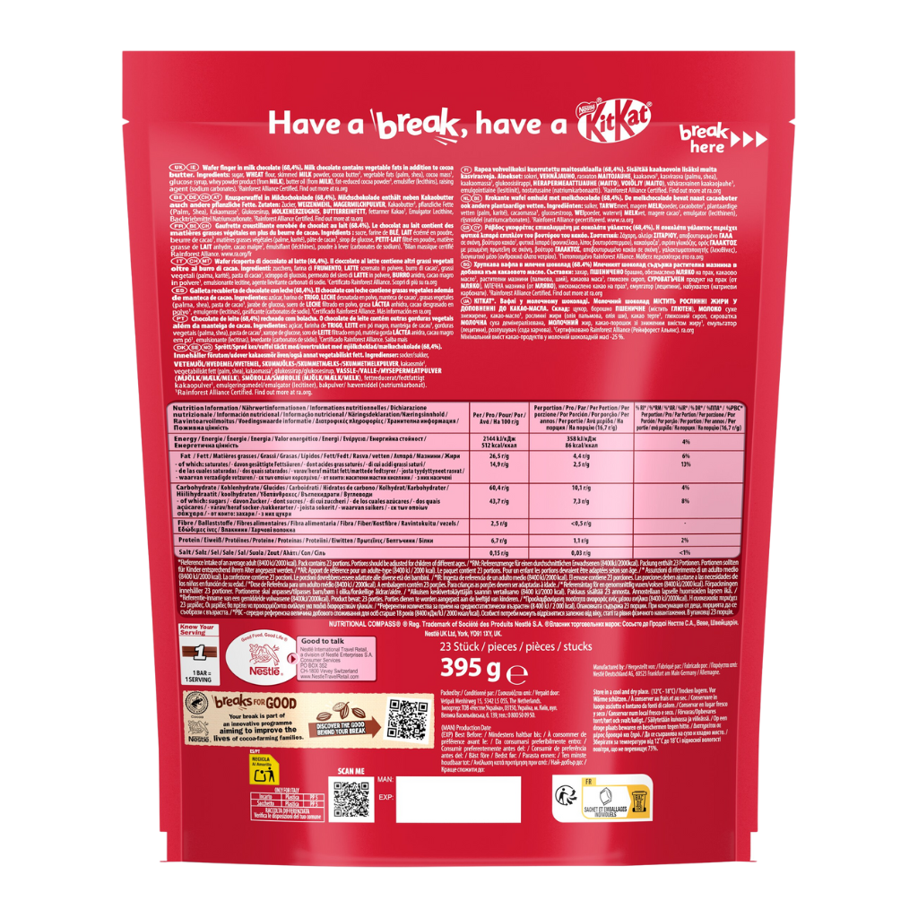 Kit Kat Mini Mix Share Bag 365g - KIT KAT - Duty Free