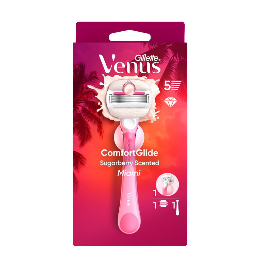 Venus Miami Vibes Handle +1blade + Shower Hook - VENUS - Duty Free