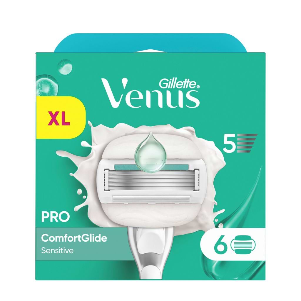 Venus Alovera Sensitive 6 Count - VENUS - Duty Free