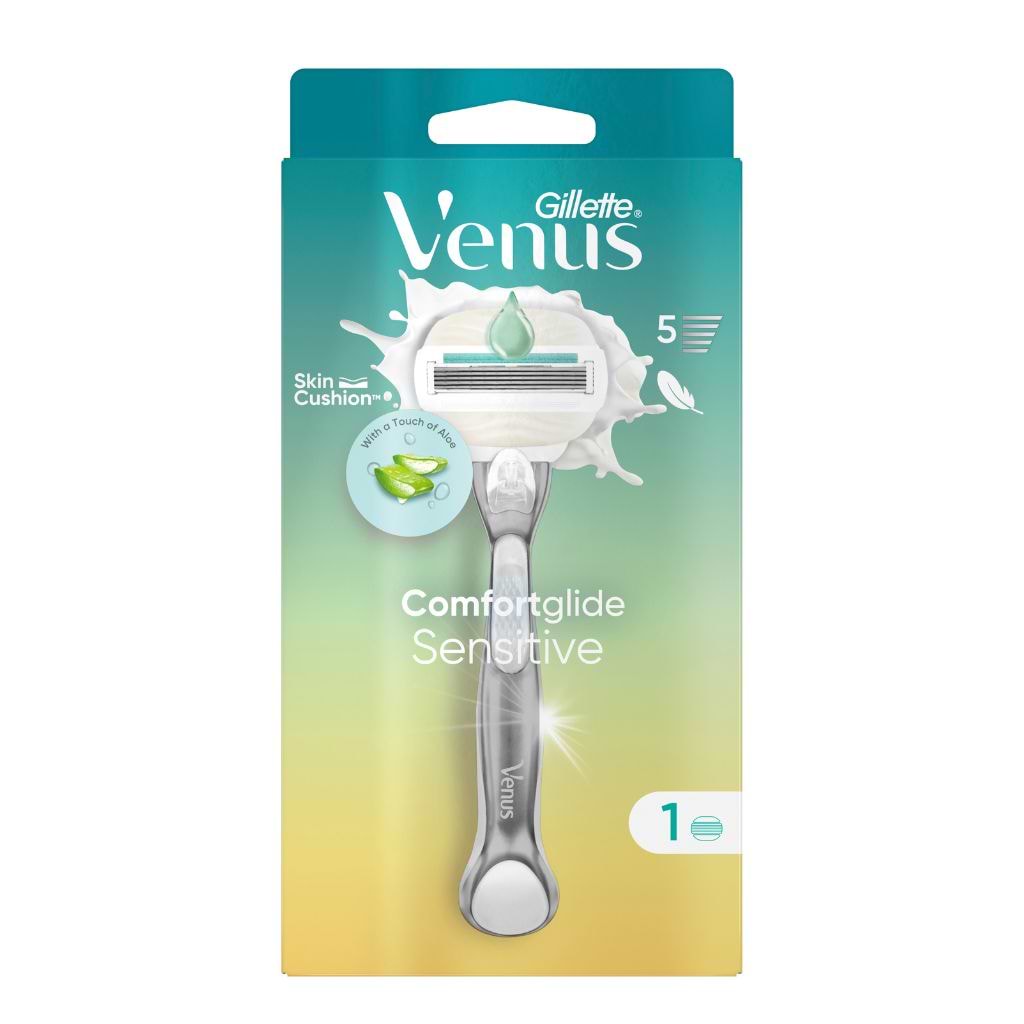 Venus Alovera Sensitive Handle+1 Count - VENUS - Duty Free