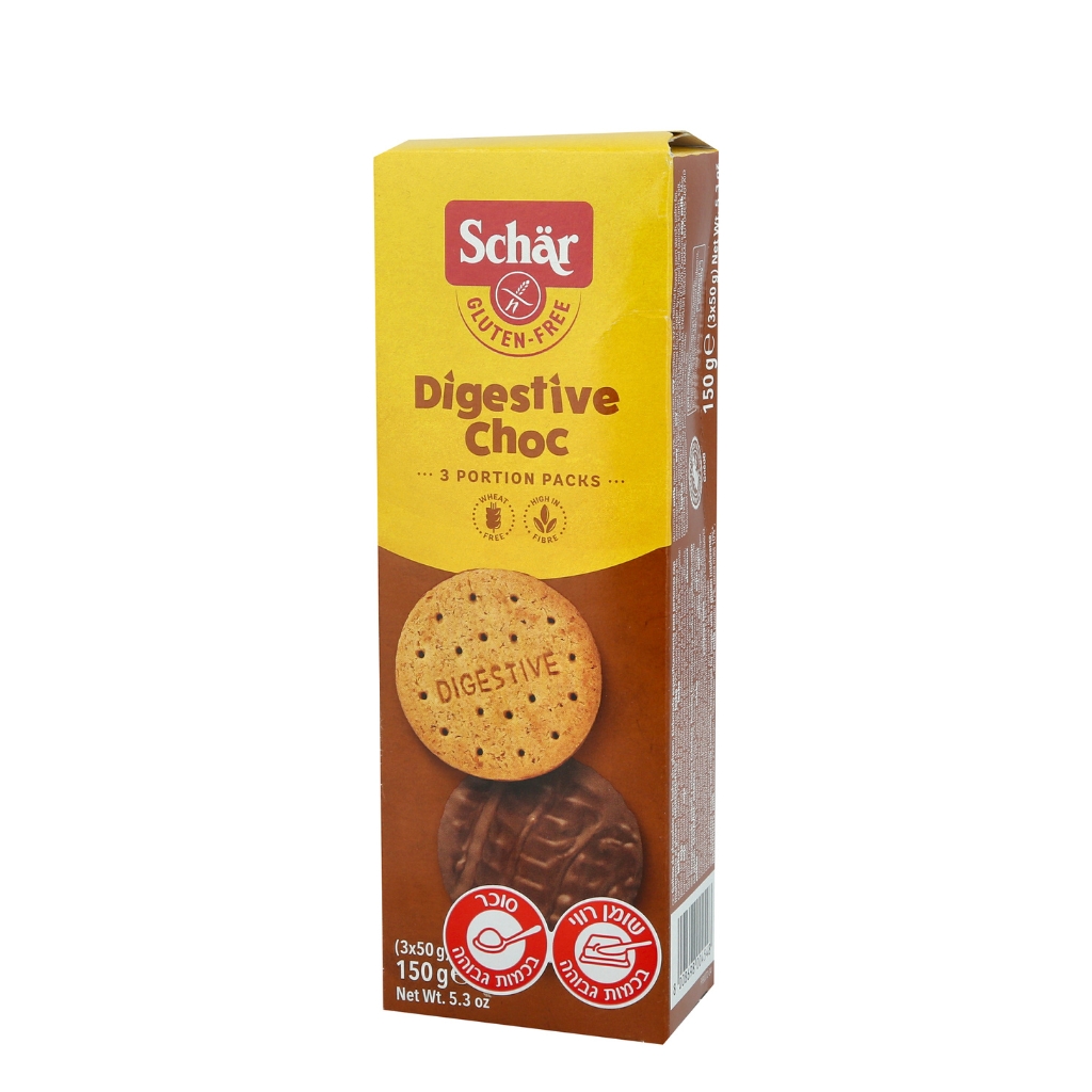 Schar Biscuit With Milk Choco Cream Gluten Free 150g - SCHAR - Duty Free