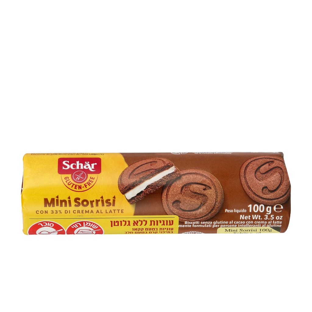 Schar Mini Choco Cookies With Cream Gluten Free 100g - SCHAR - Duty Free
