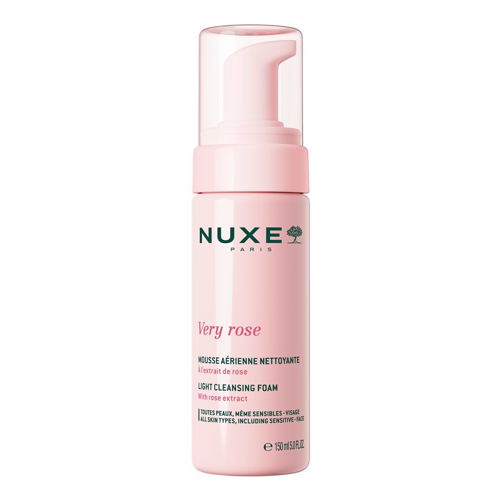 Nuxe Very Rose Light Face Cleansing Foam 150ml - NUXE - Duty Free