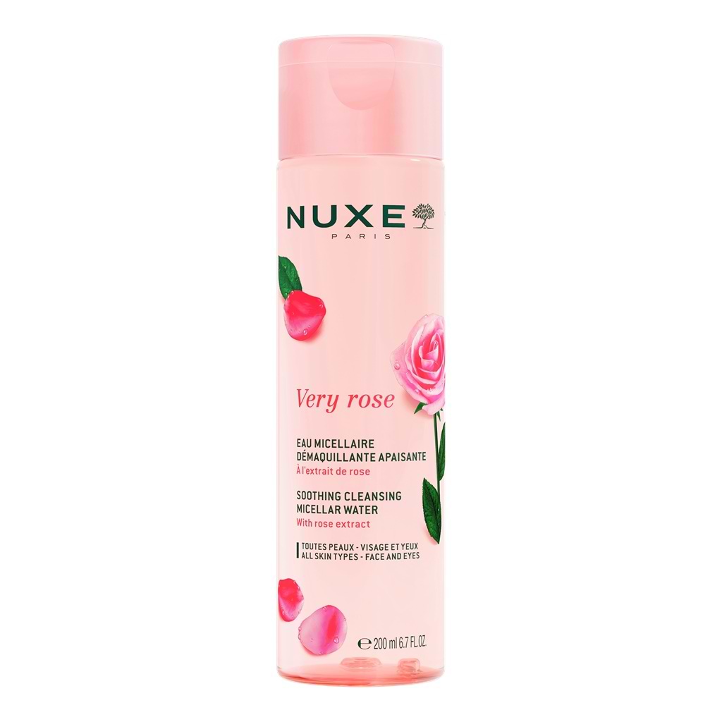 Nuxe Very Rose Soothing Face Cleansing Water 200ml - NUXE - Duty Free