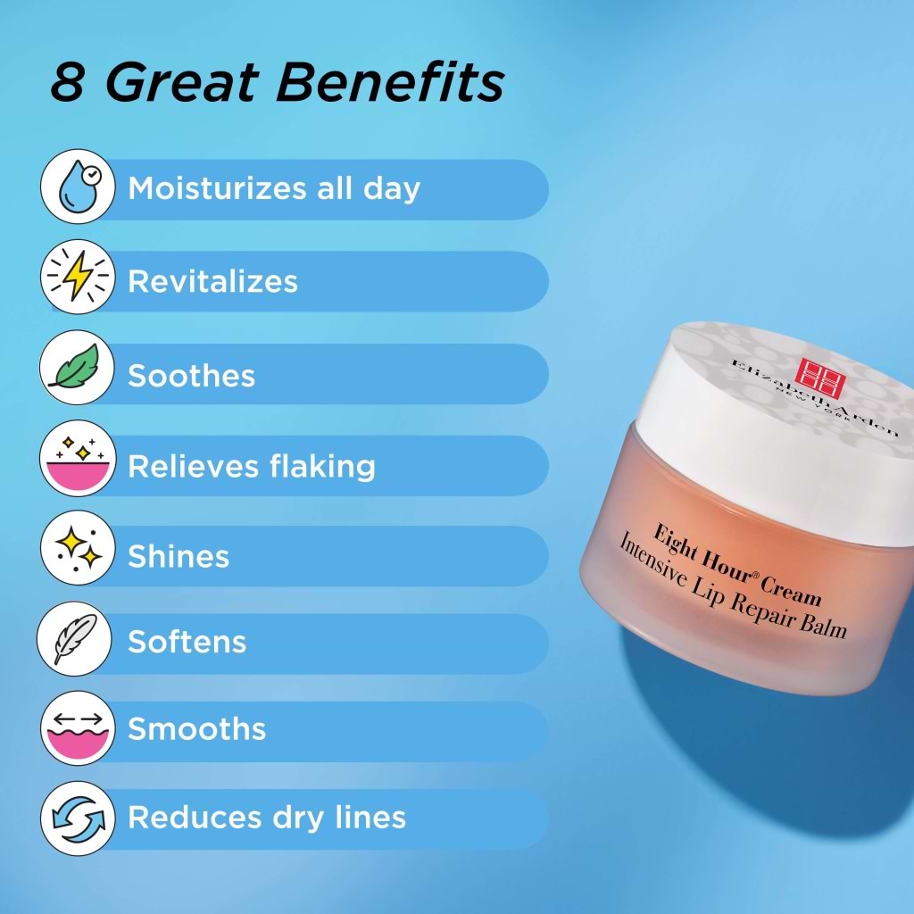 Elizabeth Arden Eight Hour Cream Intensive Lip Repair Balm, 10ml - ELIZABETH ARDEN - Duty Free