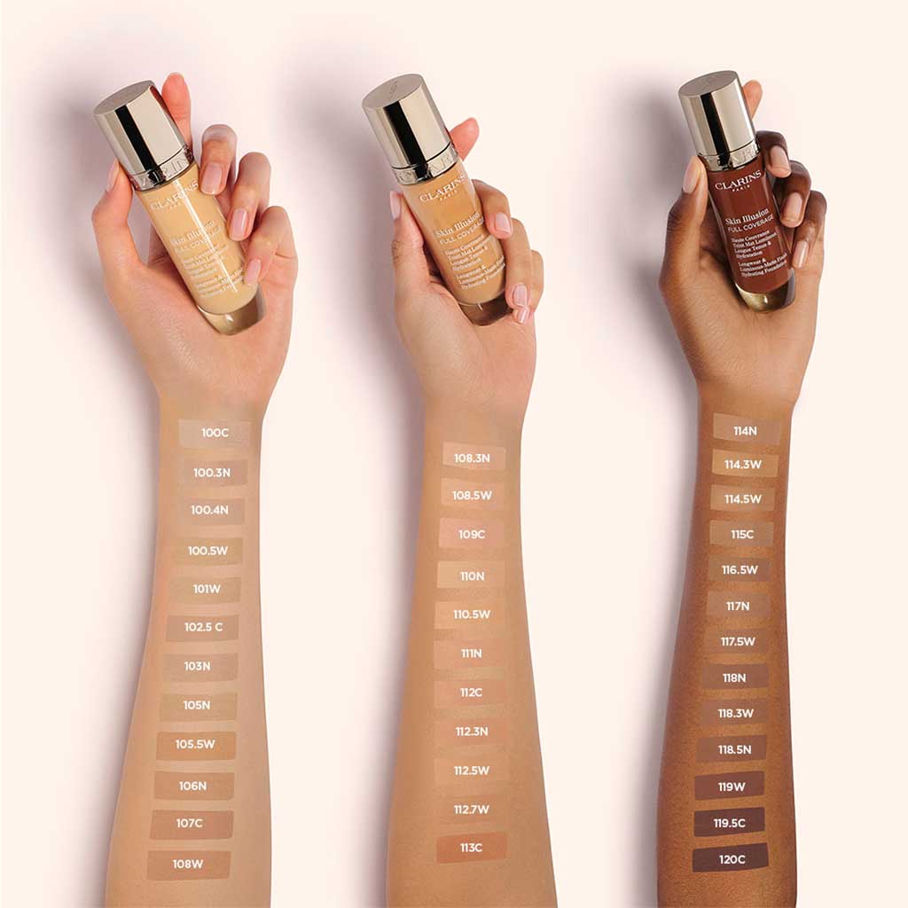 Clarins Skin Illusion Foundation Full Coverage 30ml - CLARINS - Duty Free