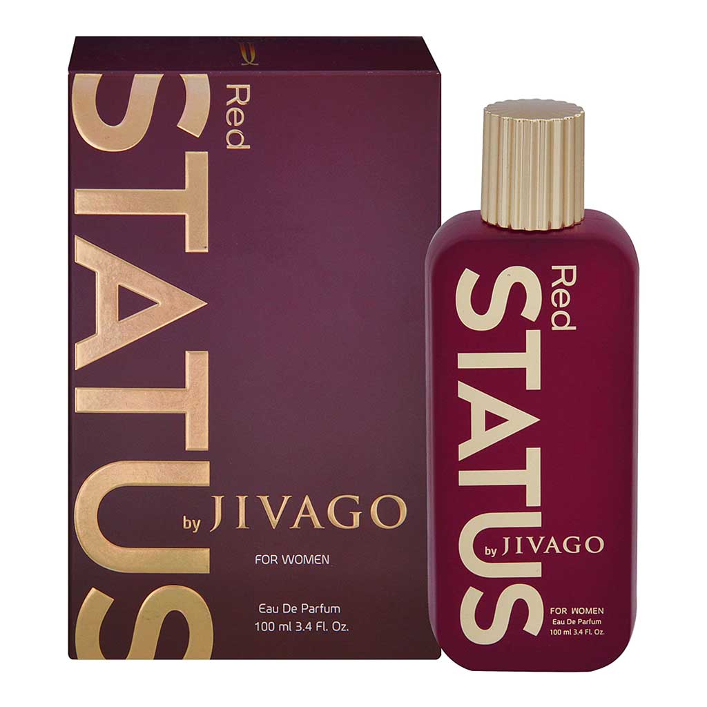 Jivago Status Red For Women Edp 100ml - JIVAGO - Duty Free