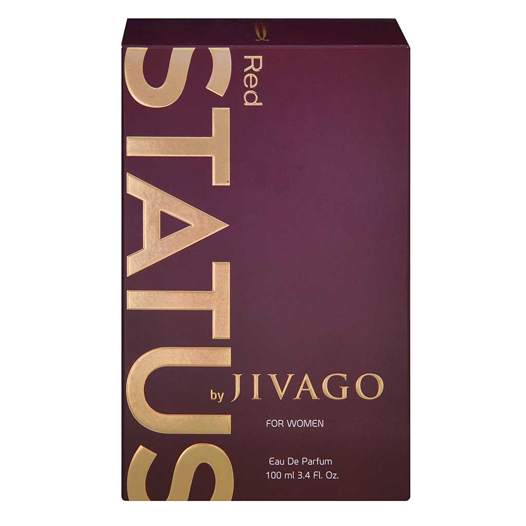 Jivago Status Red For Women Edp 100ml - JIVAGO - Duty Free
