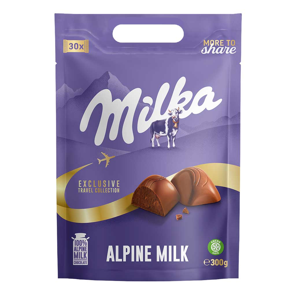 Milka Alpine Milk Mini Npd 300g - MILKA - Duty Free Milka Alpine Milk Mini Npd 300g - MILKA - Duty Free