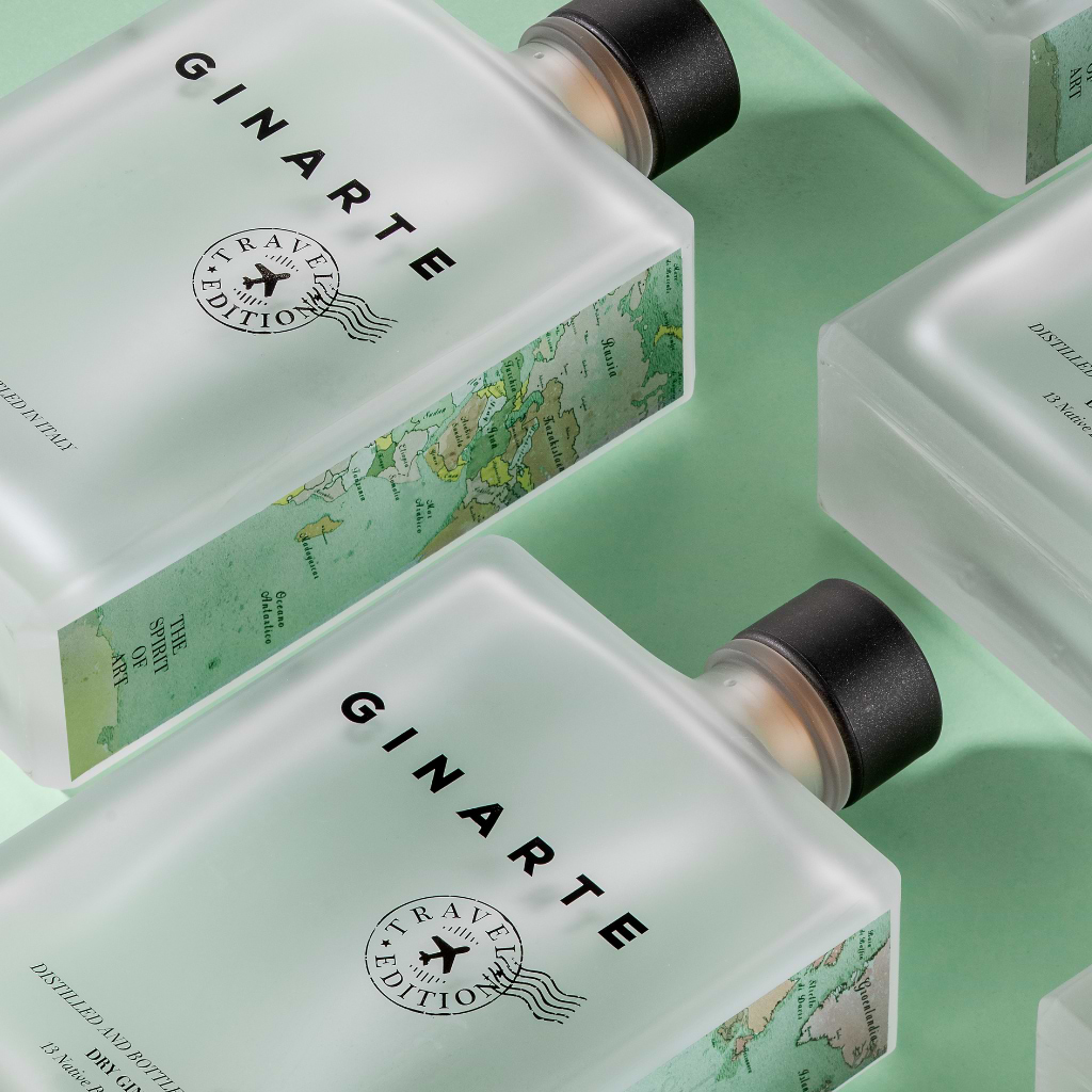 Ginarte Dry Gin Travel Edition 43.4% 700ml - GINARTE - Duty Free