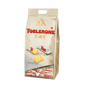 Toblerone Tiny White Bag 240g - TOBLERONE - Duty Free Toblerone Tiny White Bag 240g - TOBLERONE - Duty Free
