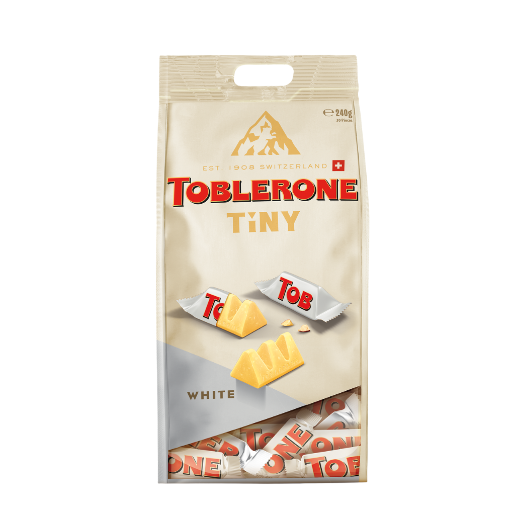 Toblerone Tiny White Bag 240g - TOBLERONE - Duty Free