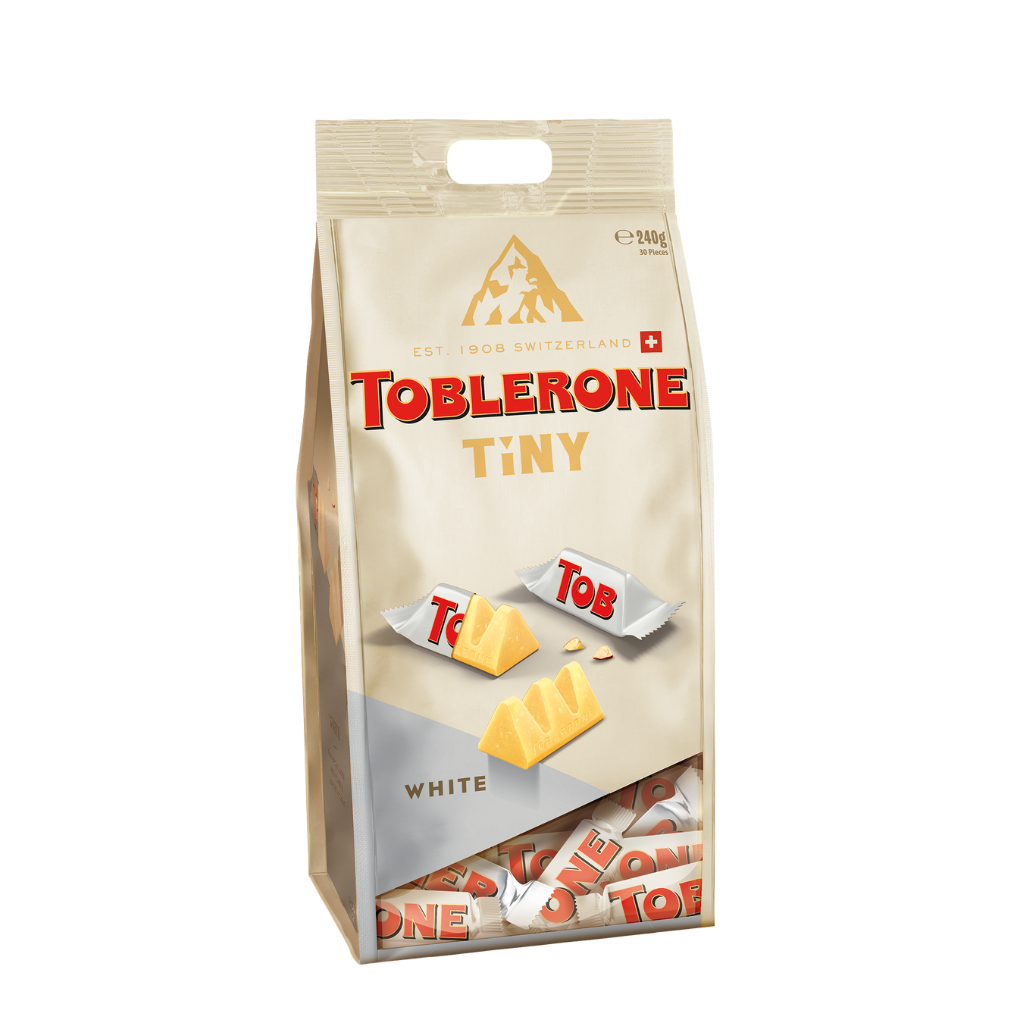 Toblerone Tiny White Bag 240g - TOBLERONE - Duty Free