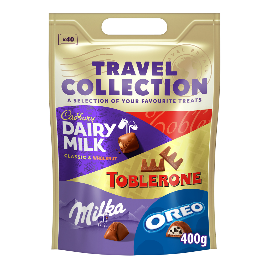 Cadbury Dairy Milk Travel Collection Mix 400g - CADBURY - Duty Free