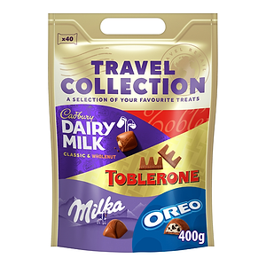 Cadbury Dairy Milk Travel Collection Mix 400g - CADBURY - Duty Free Cadbury Dairy Milk Travel Collection Mix 400g - CADBURY - Duty Free
