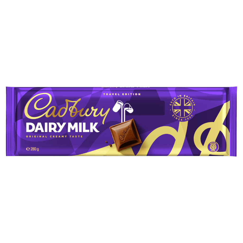 Cadbury Dairy Milk Dairy Milk Tablet 280g - CADBURY - Duty Free