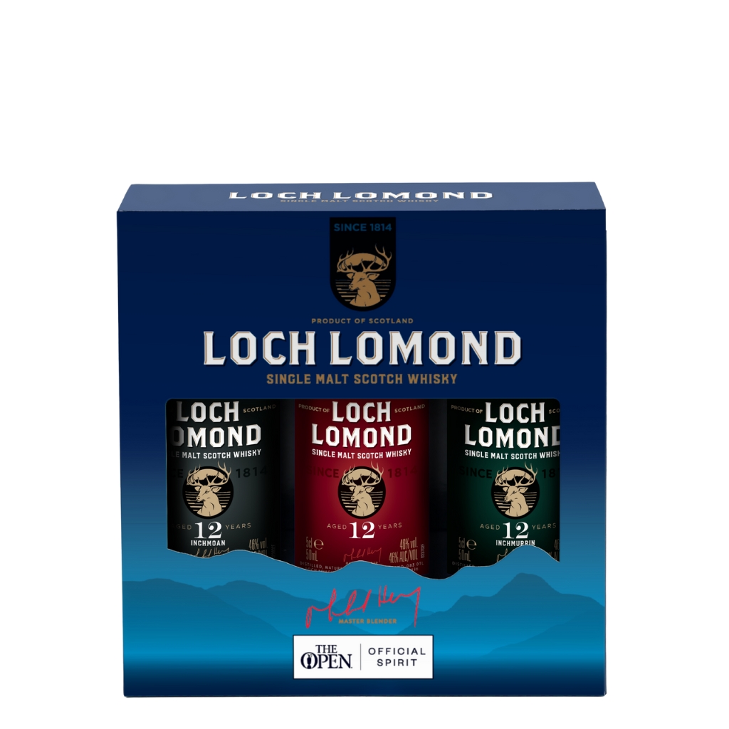 Loch Lomond Gift Pack Single Malt Scotch Whisky 12yo 3x50ml - LOCH LOMOND MINI - Duty Free