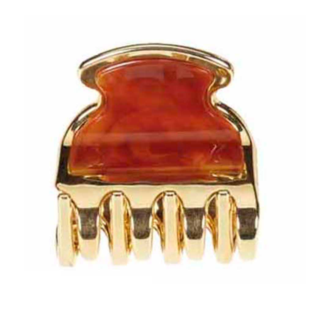 Janeke Hair-clip, Golden W/brown - JANEKE - Duty Free