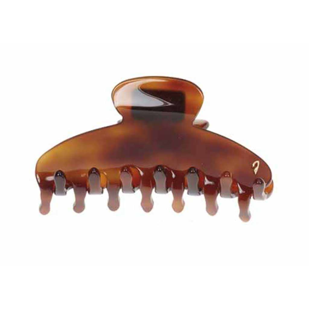 Janeke Hair-clip Brown Color M Size - JANEKE - Duty Free