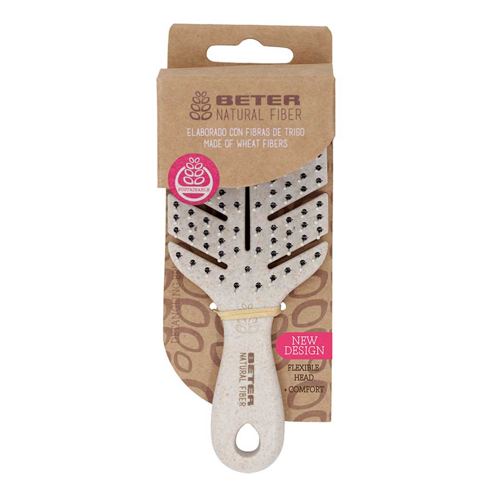 Beter Mini Hairbrush "Natural Fiber" - BETER - Duty Free