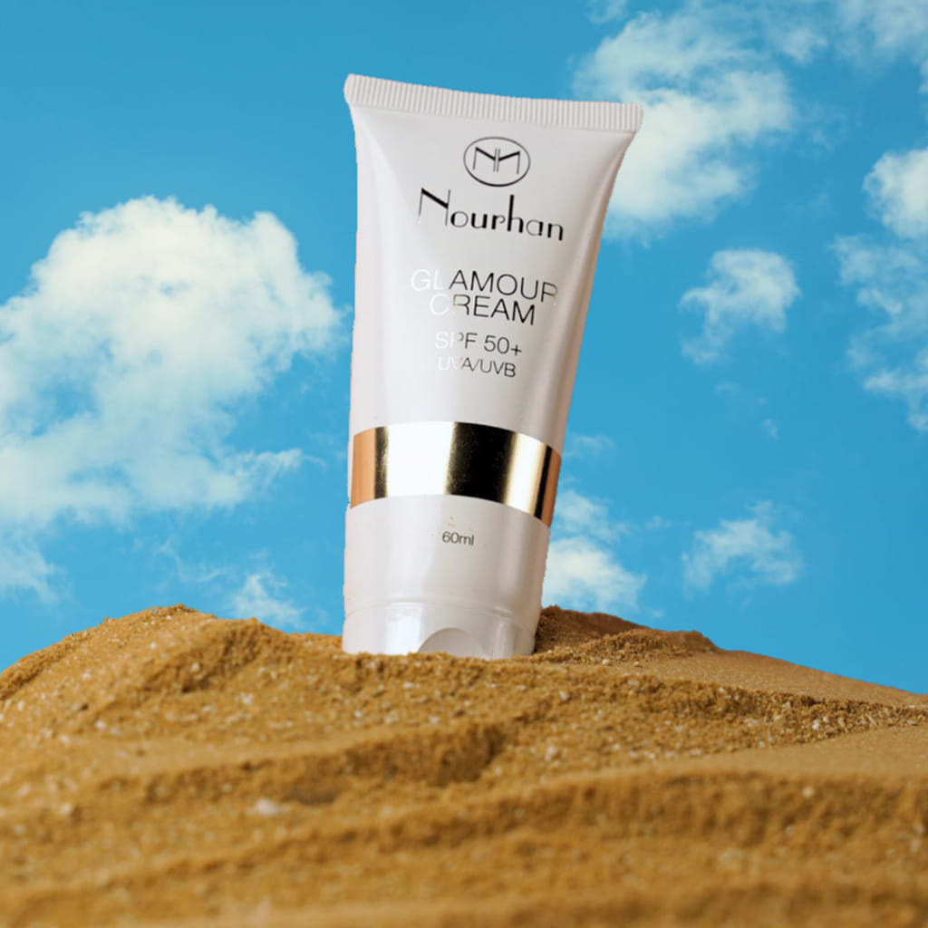 Nourhan Spf50 Pearl Sunscreen 60ml - NOURHAN - Duty Free