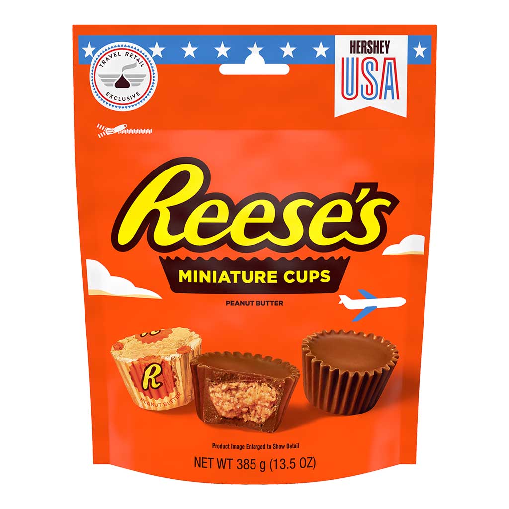 Reeses Miniature Cups Peanut Butter 385g - REESE'S - Duty Free