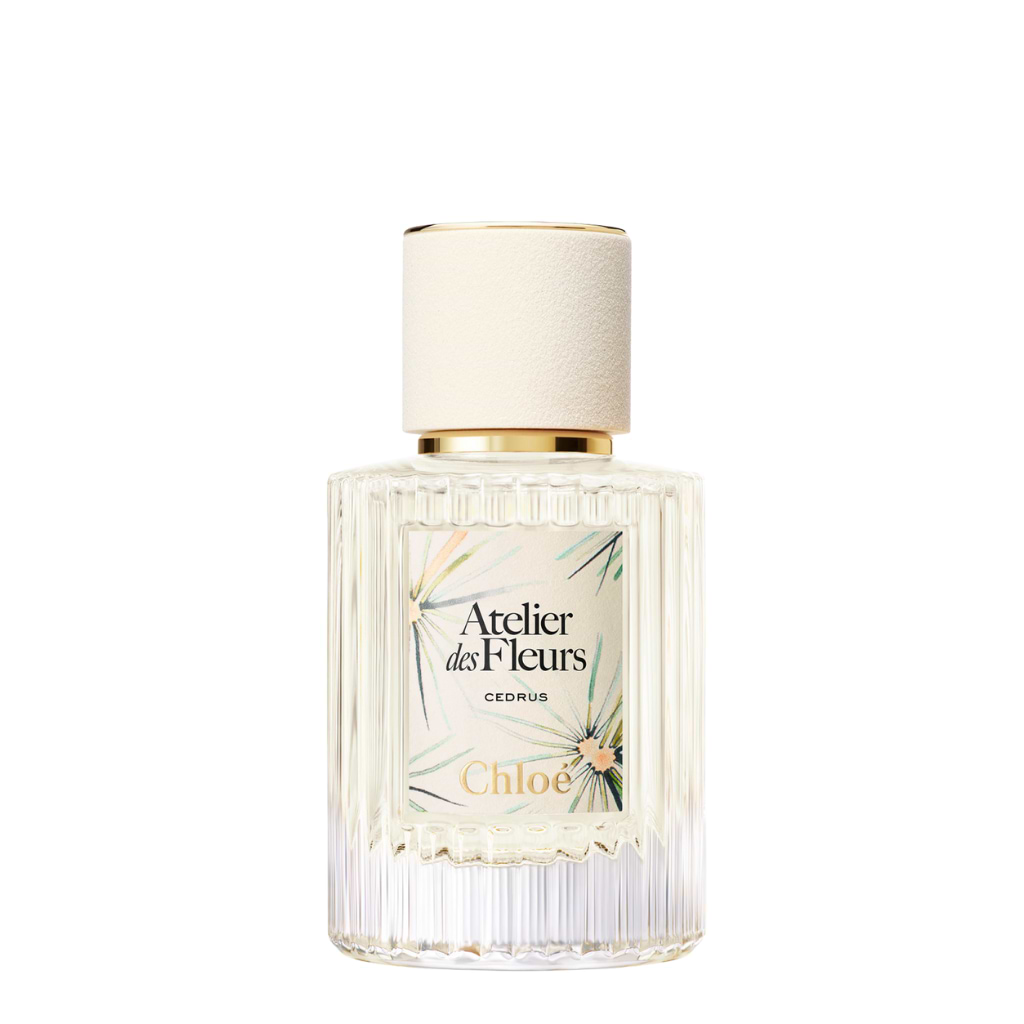 Chloe Atelier Des Fleurs Cedrus Limited Edition Edp 50ml - CHLOE - Duty Free - קולקציית Atelier des Fleurs מבית Chloe חושפת את הצדדים הנסתרים של פרחים מוכרים ומשלבת בין טבע לתרבות ברוח של יצירתיות אמנותית תוססת. בבושם Cedrus Eau de Parfum
