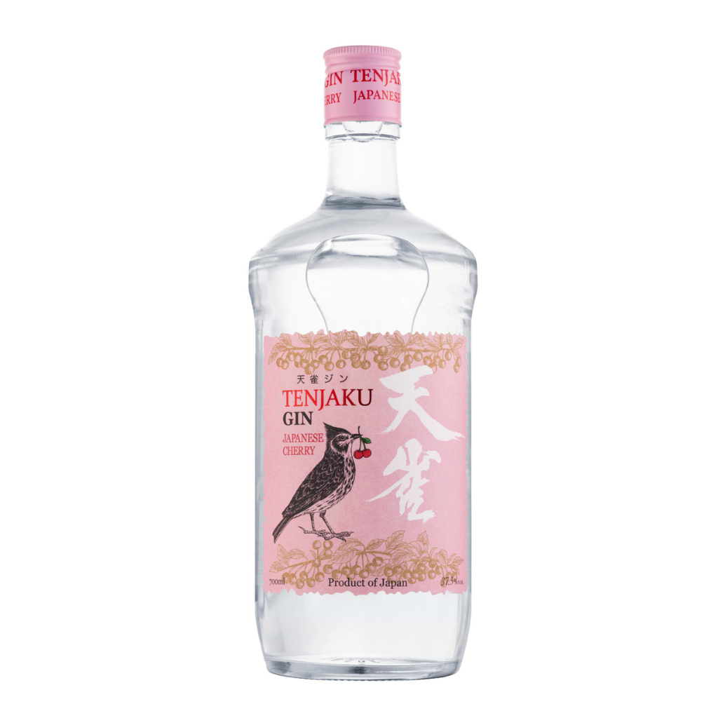 Tenjaku Gin Japanese Cherry 37.5% 700ml - TENJAKU - Duty Free