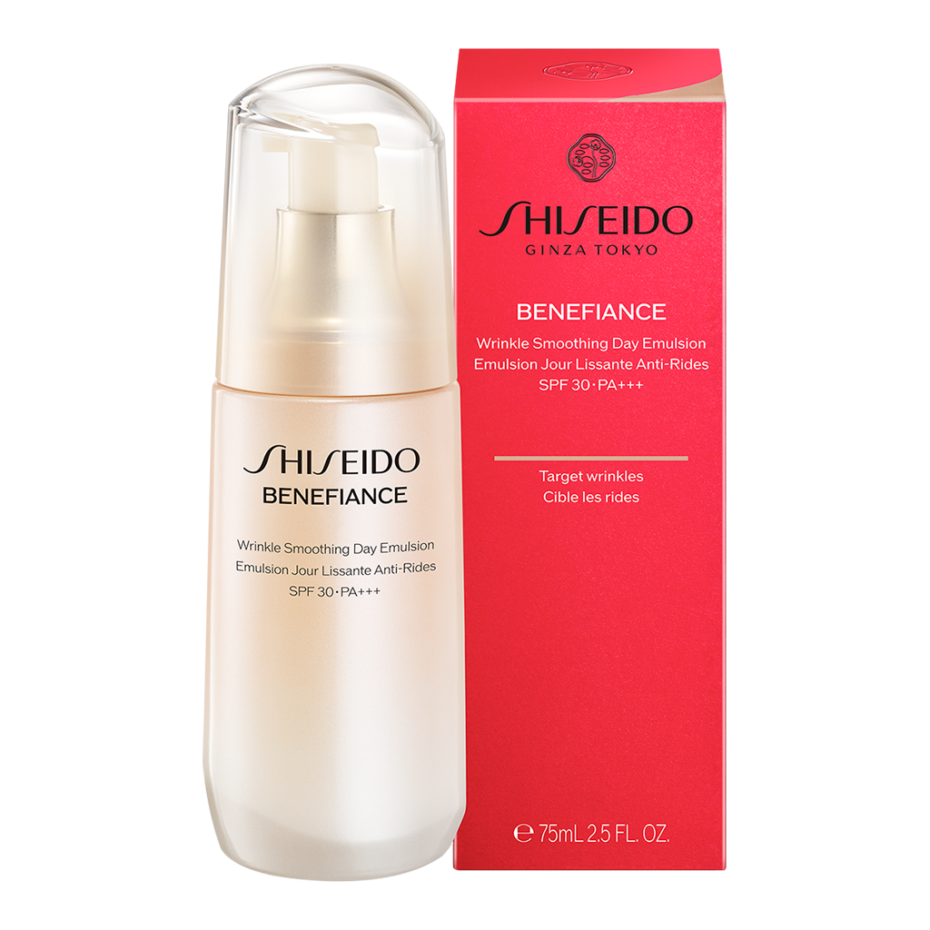 Shiseido Benefiance Wrinkle Smoothing Day Emulsion Essence 75ml - SHISEIDO - Duty Free