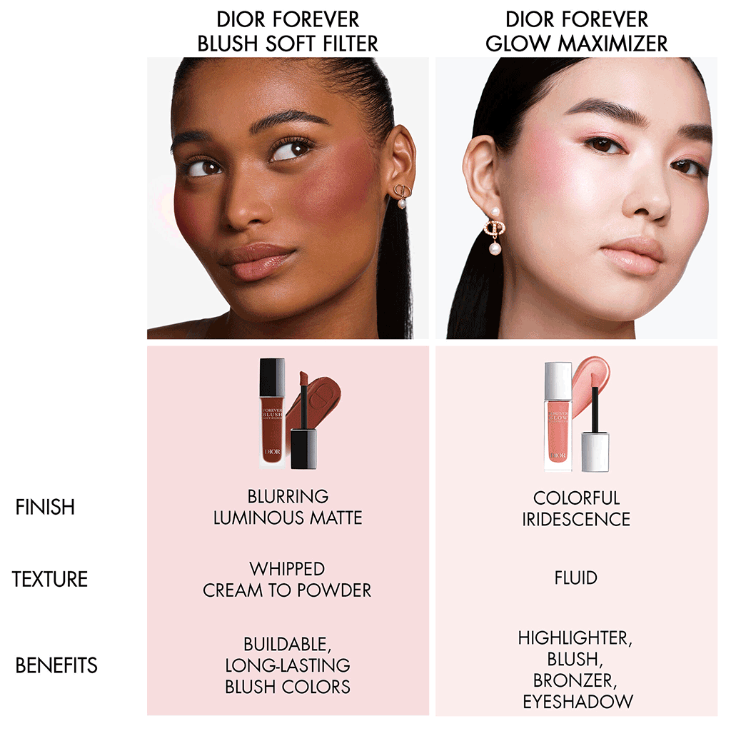 Dior Forever Blush Soft Filter Whipped Liquid Blush - Radiant Matte Finish - DIOR - Duty Free