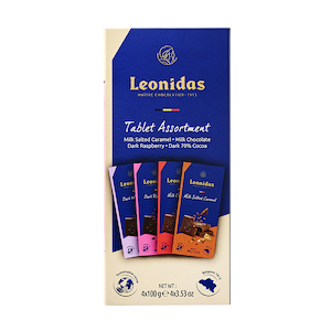 Leonidas Multipack Tablets 4X100g - LEONIDAS - Duty Free Leonidas Multipack Tablets 4X100g - LEONIDAS - Duty Free