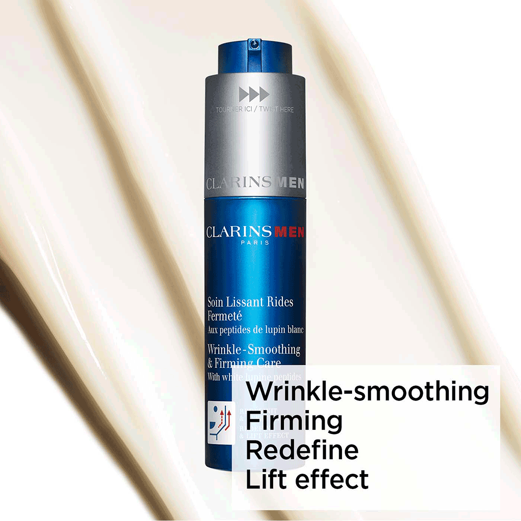 Clarins Men Wrinkle Smooth Concentrate Face Cream 50ml - CLARINS - Duty Free