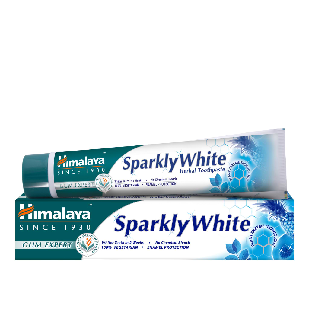 Himalaya Sparkling White Toothpaste 40g - HIMALAYA - Duty Free