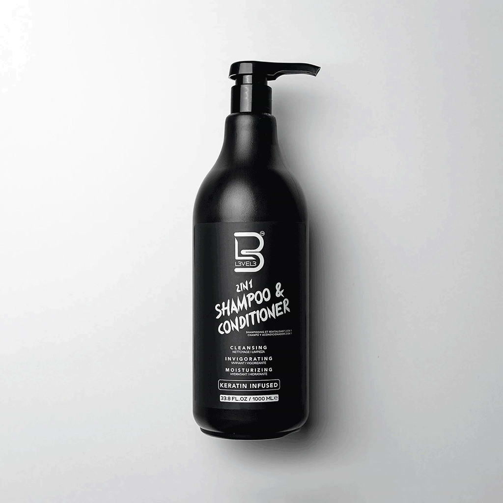 Level3 2 In 1 Shampoo &amp; Conditioner 1000ml - LEVEL3 - Duty Free