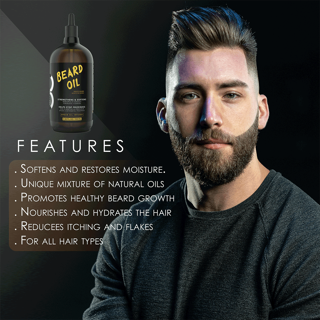 Level3 Beard Oil 100ml - LEVEL3 - Duty Free