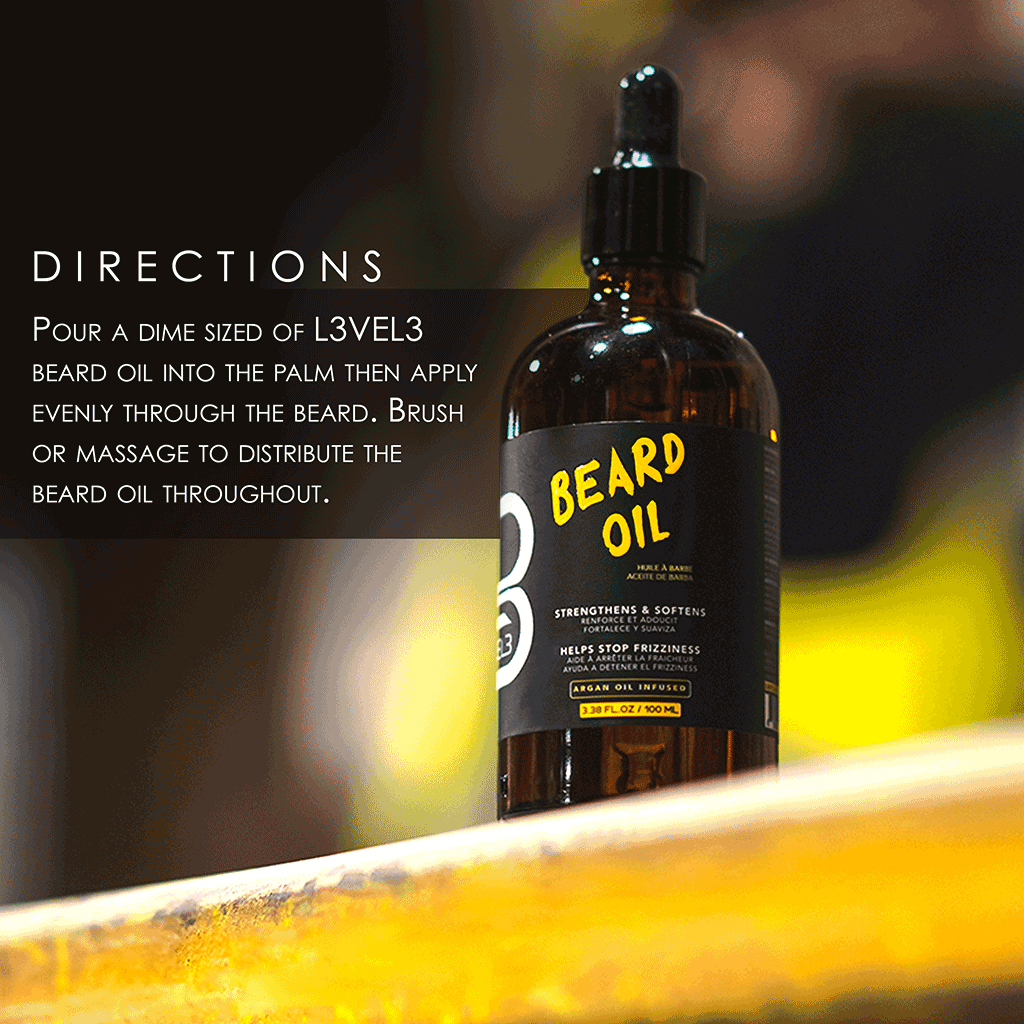 Level3 Beard Oil 100ml - LEVEL3 - Duty Free