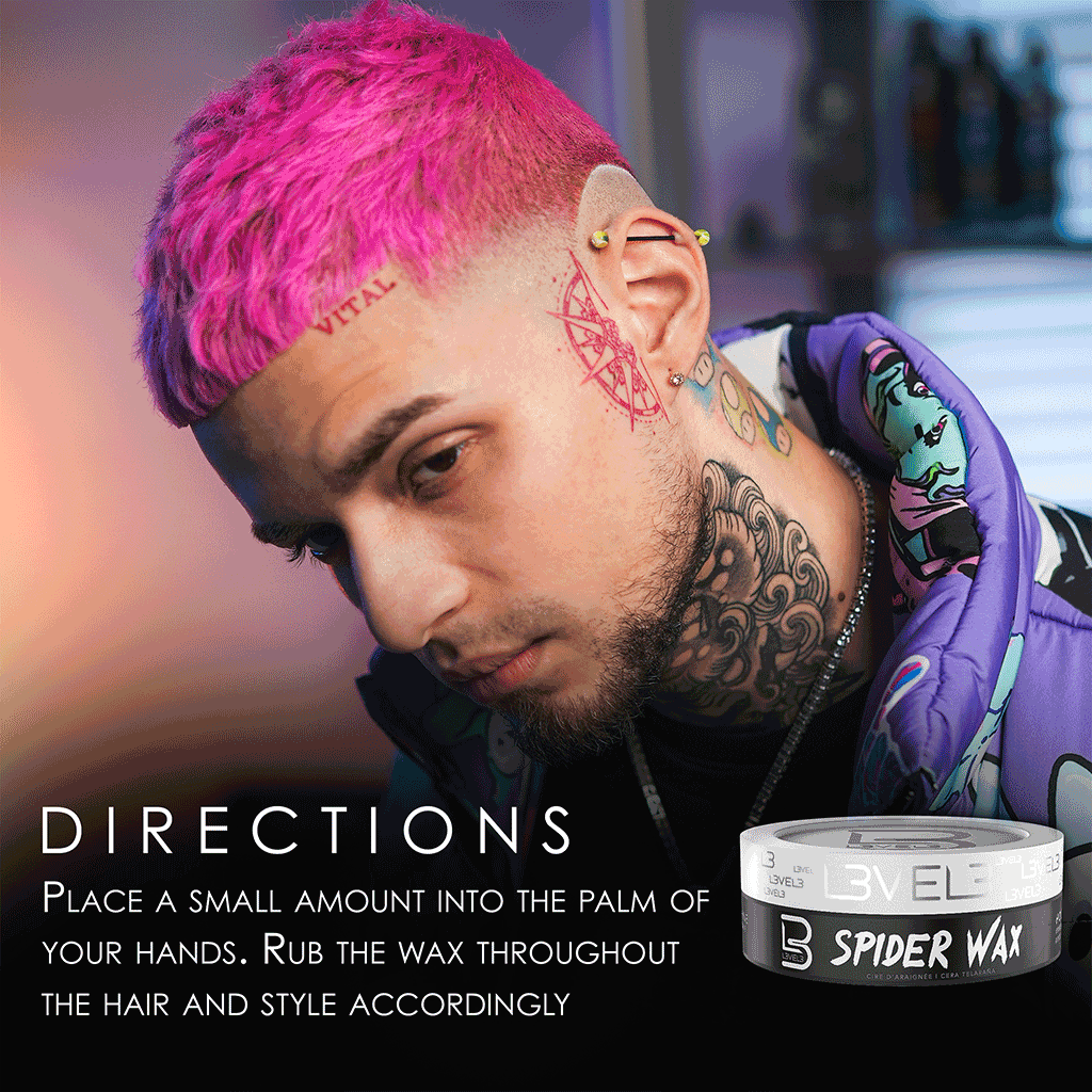 Level3 Spider Hair Wax 150ml - LEVEL3 - Duty Free